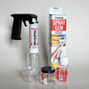 Kit transparent brillant 2K en pot avec Spray Gun et poignée