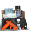 Kit accessoires pour réparation peinture voiture à la bombe