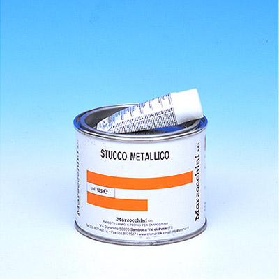 Mastic mtallique avec palette 230 gr