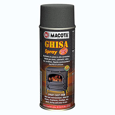 Ghisa spray rsistante  la chaleur, pour temprature leve jusqu' 600 degrs.