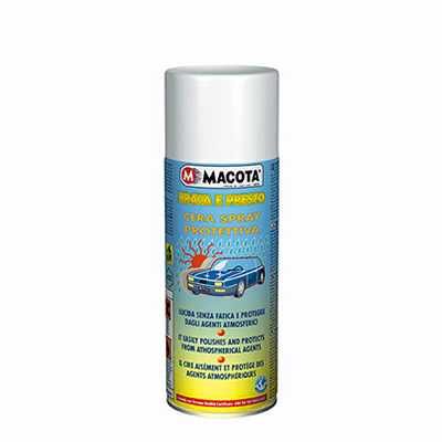 BRAVA ET PRESTO CIRE SPRAY POUR CARROSSERIE AUTO