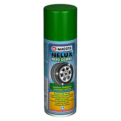 Noir pour Pneus Spray NELUX 200 ml