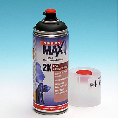 Primer poxy 2k spray pour fixation sur aluminium, mtaux ferreux nus, alliages