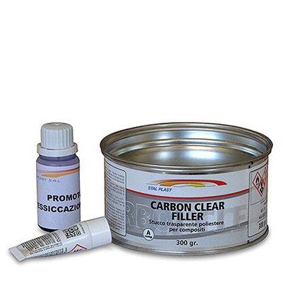 Carbon Clear Filler - Mastic transparent pour fibre de carbone et de verre