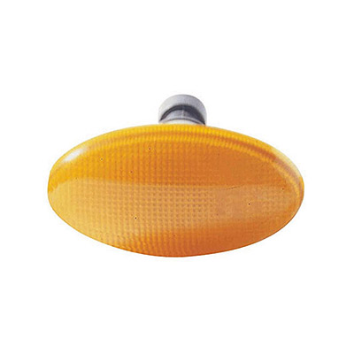 Feu Clignotant Latral Droit/Gauche avec Porte Lampe - Orange