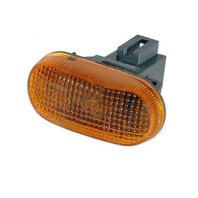 Feu Clignotant Latral Droit/Gauche avec Porte Lampe - Orange