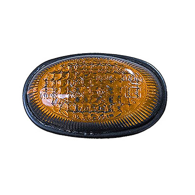 Feu Clignotant Latral Droit/Gauche sans Porte Lampe - Orange