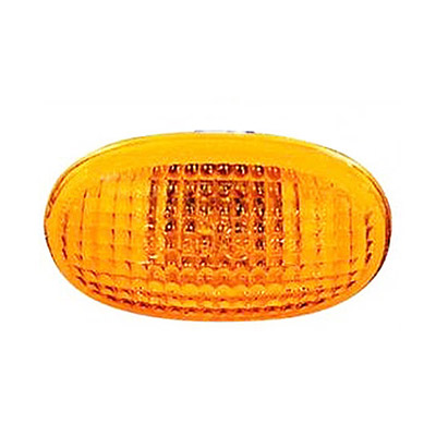 Feu Clignotant Latral Droit/Gauche sans Porte Lampe - Orange