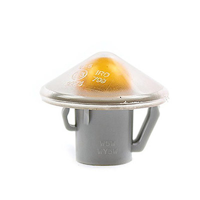 Feu Clignotant Latral Droit/Gauche sans Porte Lampe - Orange