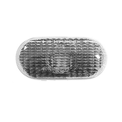 Feu Clignotant Latral Droit/Gauche sans Porte Lampe - Blanc