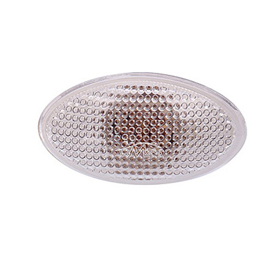 Feu Clignotant Latral Droit/Gauche sans Porte Lampe - Blanc