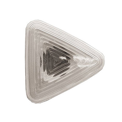 Feu Clignotant Latral Droit/Gauche sans Porte Lampe - Blanc