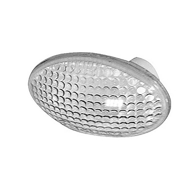 Feu Clignotant Latral Droit/Gauche sans Porte Lampe - Blanc