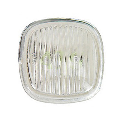 Feu Clignotant Latral Droit/Gauche sans Porte Lampe - Blanc