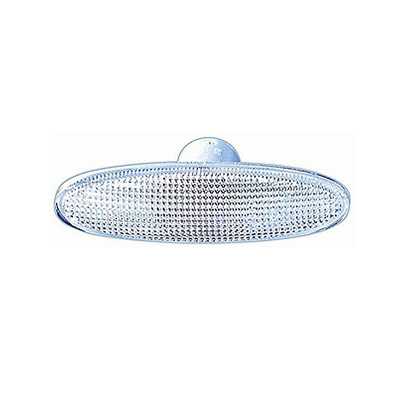Feu Clignotant Latral Droit/Gauche sans Porte Lampe - Blanc
