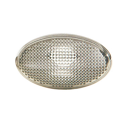 Feu Clignotant Latral Droit/Gauche avec Porte Lampe - Blanc