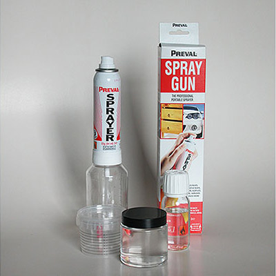 Vernis transparent 2K Altolucido en pot de 100 ml complet de Spray Gun