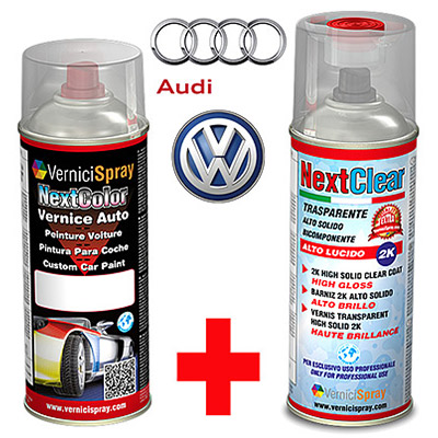 Kit Retouche Voiture en bombe pour rparation carrosserie AUDI / VOLKSWAGEN 200