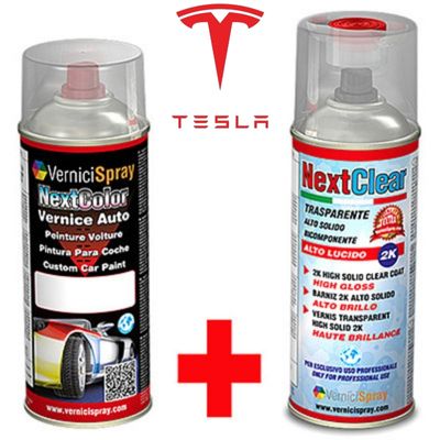 Kit Retouche Voiture en bombe pour rparation carrosserie TESLA MODEL X