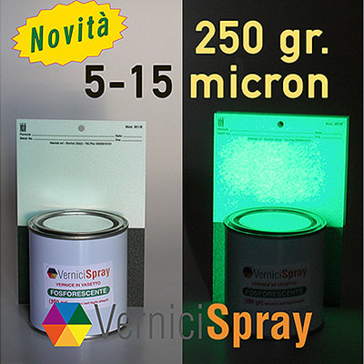Boîte Peinture Phosphorescente avec pigment 5-15 microns