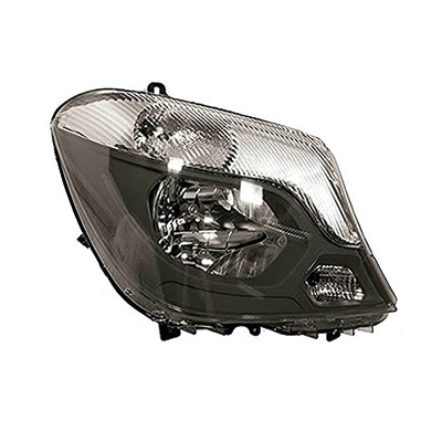 Phare Avant Droit, H7+H7 - lectrique avec Moteur