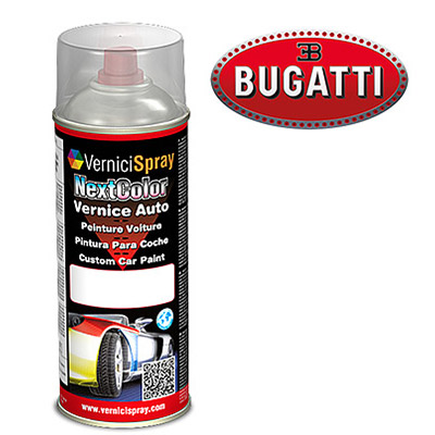Teintes automobiles metallisees et nacrees: bombe de peinture BUGATTI VEYRON pour retouche carrosserie 59L31467 DARK BLUE MET.
