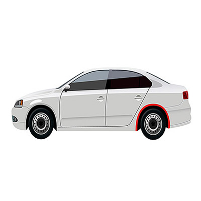 Extension D'aile Arrire Gauche