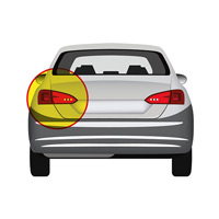 Feu Antibrouillard Arrire - ct Gauche