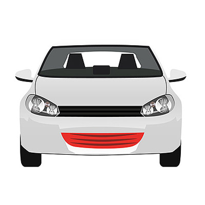 Grille de Calandre Chrome