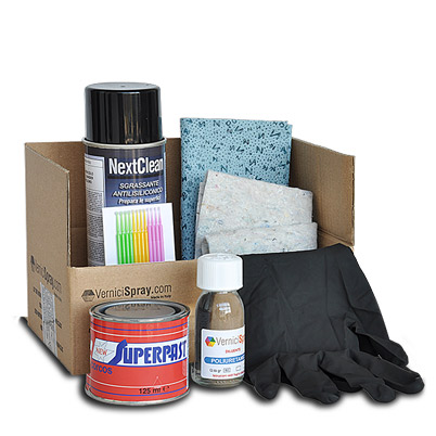 Kit accessoires de peinture voiture au pinceau ou stylo