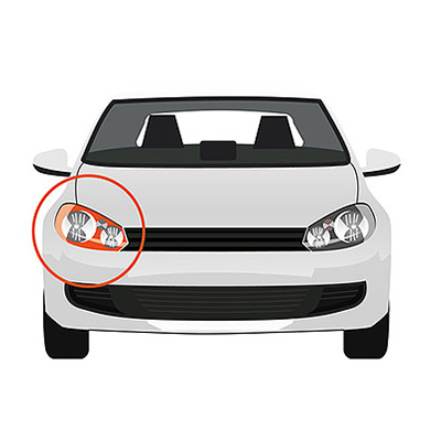 Phare Avant Droit, H1+H1 - lectrique