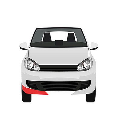 Spoiler droit de Pare-Choc avant