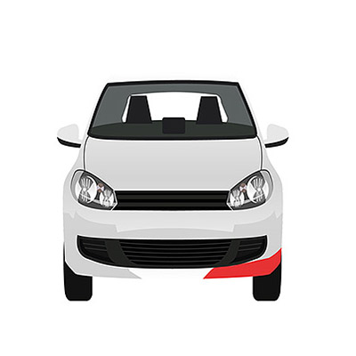 Spoiler gauche Pare-Choc avant