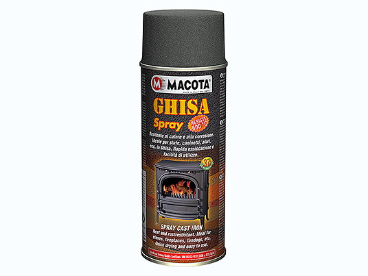 Ghisa spray rsistante  la chaleur, pour temprature leve jusqu' 600 degrs.  