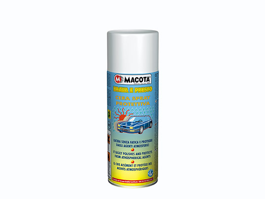 BRAVA ET PRESTO CIRE SPRAY POUR CARROSSERIE AUTO  