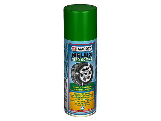 Noir pour Pneus Spray NELUX 200 ml  