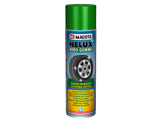 Noir pour pneus NELUX spray 500 ml  