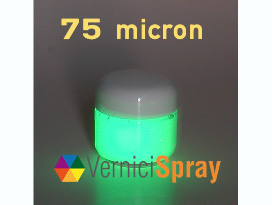 Peinture phosphorescente avec pigment 75 microns - 50 gr  