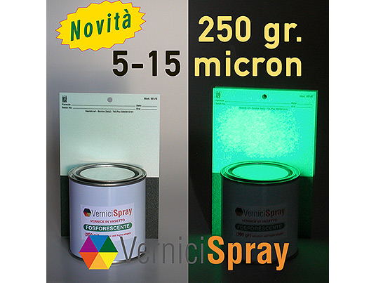 Boîte Peinture Phosphorescente avec pigment 5-15 microns  
