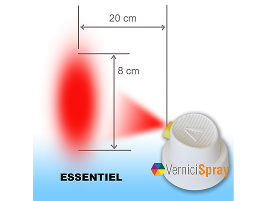 BOMBE DE PEINTURE EN SPRAY FILM RETIRABLE WRAPPER EN BLANC MAT DE