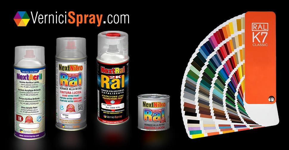 NextRal - les 200 couleurs RAL K7.